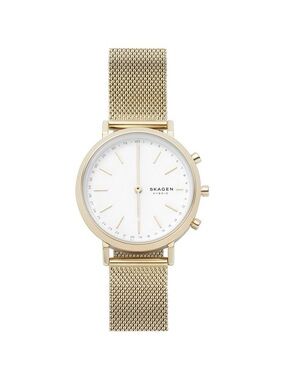 ✨ Skagen Hald Quartz Hybrid Smartwatch in Gold ✨
